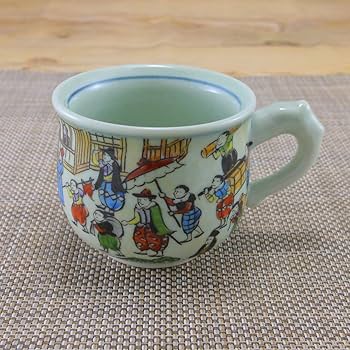 新品 波佐見焼 一閑人 有田焼 カップアンドソーサー お皿 コップ カップ 皿 有田焼】≪波佐見焼≫ 染錦モダン コーヒー碗皿揃 コーヒー